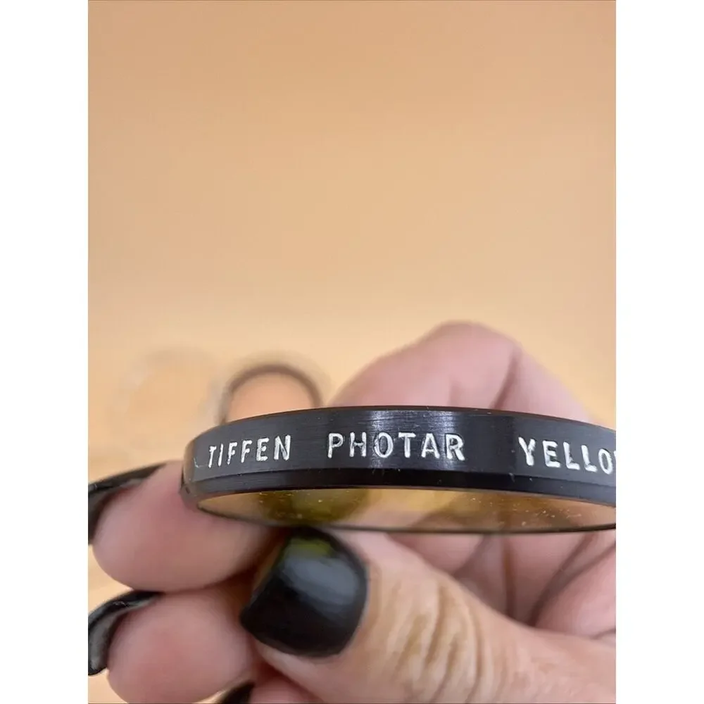 Vintage Tiffen Series #6 Drop-In Lens Filters Set of 3 Lenses USA
